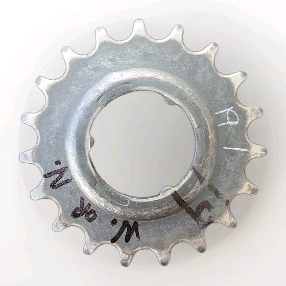 VINTAGE KJ19 BIKE BICYCLE COG COASTER BRAKE COG 19T 3/32" COASTER BRAKE HUB #1 - Picture 2 of 3